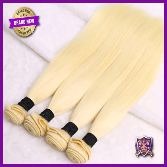 Straight Human Hair Extensions 3 Bundles 20-24 Inch Unprocessed Brazilian main image 5